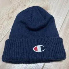 Champion ネイビー ニット帽