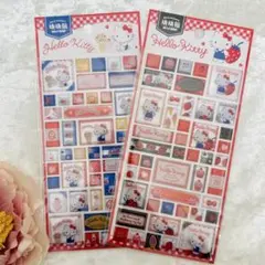 【正規品】ハローキティ　ブロックシール　タイルシール　《ＣＤ》　2枚セット