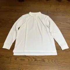 CECILE ポロシャツ　長袖　白