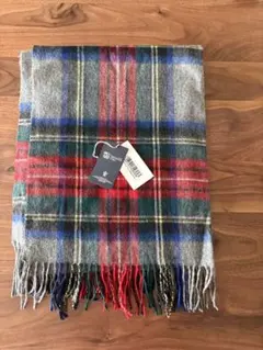 【グレースチュワート】ジョンストンズ　大判　ストール　マフラー　カシミヤ