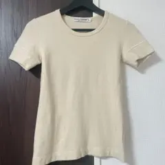 DOLCE&GABBANA ウール　アンゴラ混　半袖ニット　イタリア製