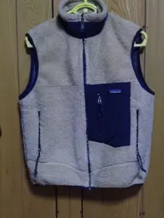 n*0様 99 USA製 パタゴニア レトロX ベスト ナチュラル Sサイズ