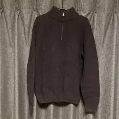 UNIQLO ダークネイビー ハイネックセーター M