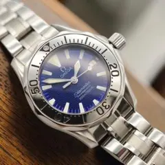 270 OMEGA 新品同様 シーマスター300ｍ 2285.80 QZボーイズ