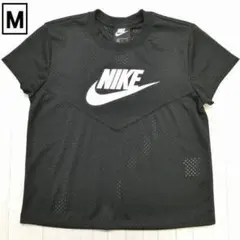 NIKE ナイキ NSW メッシュ 半袖Tシャツ M 黒