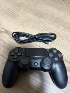 ps4コントローラーデュアルショック4ブラック動作確認済み不具合無し