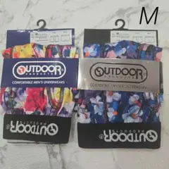 新品 OUTDOOR PRODUCTS ボクサーパンツ 2枚セット M 花 派手