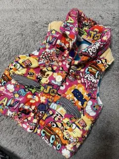 美品⭐︎着用15回未満⭐︎JAM⭐︎クマテンチョー総柄⭐︎中綿ベスト⭐︎