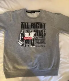 DoubleFocus グレー トレーナー