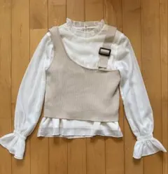 INGNI(イング) ワンショルニットブラウスセット