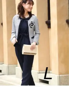 ルイルエブティック　パンツスーツ3点セット L