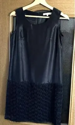 パーティドレスオーガンジー黒