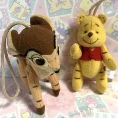 ディズニー　キャラクター　マスコット　2003 くまのプーさん　バンビ　中古