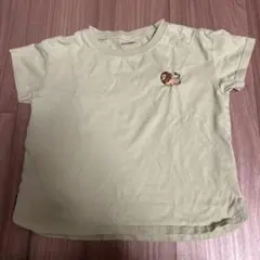プティマイン ライオン刺繍 Tシャツ 120