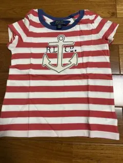 【新品】Polo Ralph Lauren ストライプTシャツ 3T/100cm