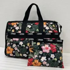 【未使用品】LeSportsac　ボストン　ハワイ限定　ハイビスカス 未使用品】LeSportsac ボストン ハワイ限定 ハイビスカス 2025年