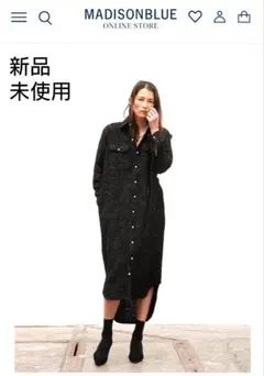 2026年最新】MADISON BLUE レディース 長袖・七分袖 シャツワンピース 