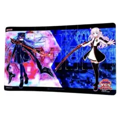 YCSJ 遊戯王 閃刀姫 ロゼ レイ プレイマット デュエルセット2 遊戯王 OCG 閃刀姫－レイ&ロゼ デュエルセット スリーブ プレイマット