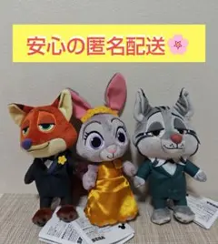 ズートピア2 ぬいぐるみ ZOOTENNIAL GALA Ver. 全3種のサムネイル