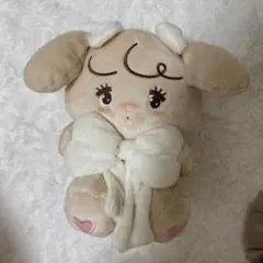 mikko characters 抱きしめおリボンぬいぐるみ ナッツ
