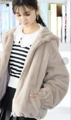 アウター　もこもこ　ジャンバー