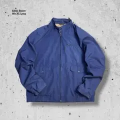 80s古着エディーバウアー スイングトップハリントンジャケットブルゾン G-9紺