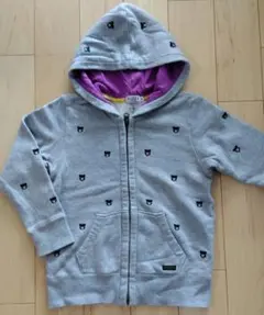 ☆DOUBLE.B ☆フード付きパーカー 120