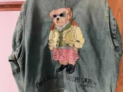 激レア POLO RALPH LAUREN デニムジャケット グリーン