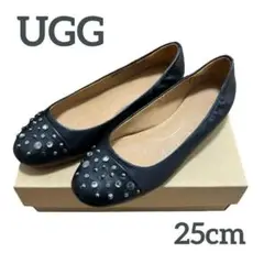 破格→UGGバレエシューズ フラットシューズ パンプス UGG/アグ】美品♡フラットシューズ/バレエシューズ/パンプス 黒