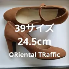ORiental TRaffic スエードストラップパンプス 24.5cm