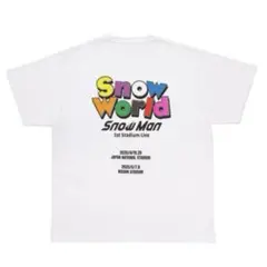 【新品未開封】SnowMan SnowWorld Tシャツ ロゴver.