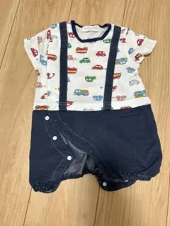 車プリントロンパース 95cm未満