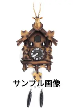 ハト時計　鳩時計　CITIZEN　シチズン　クォーツ　4MJ-3B　新品 シチズン ハト時計 鳩時計 からくり時計 時報 レトロ 4MJ731-0