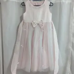 マザウェイズ　140ドレス　薄ピンク