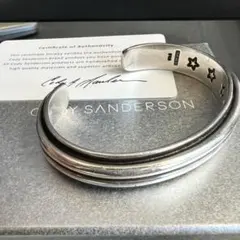 cody sanderson 定価58万 サイン入り カフ バングル cody sanderson 定価58万 サイン入り カフ バングル - メルカリ