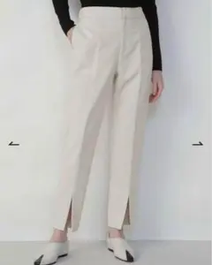 美品　アドーア　クリアボンディングベーシックパンツ　サイズ36