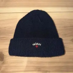 NOAH ビーニー ニット ネイビー