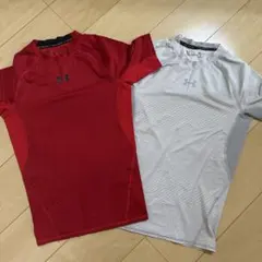 Under Armour HeatGear コンプレッションシャツ 2枚セットのサムネイル