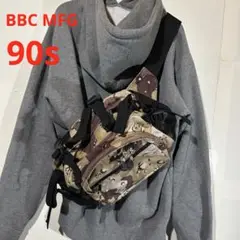 90s BBC MFG Waist Pouch Made in USA camo