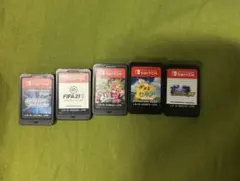 Switch ソフト 3本セット スプラトゥーン FIFA ポケモン