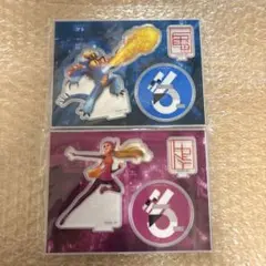 Happyくじ　ベイマックス　F賞　アクリルスタンド　フレッド　ハニー・レモン