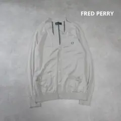 FRED PERRY / コットン ニット カーディガン トップス S グレーのサムネイル