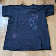 花柄プリント Tシャツ 100%コットン レディース 未使用