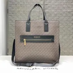 未使用品　MICHAEL KORS トートバッグ ブラウン/ブラック