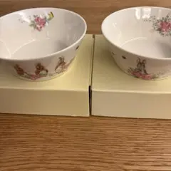 《新品・未使用》ピーターラビット　サラダボウル　２皿セット