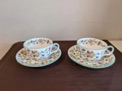 MINTONティーカップ・ソーサー 2個セット