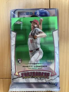 topps chrome 2025 レット ラウダー