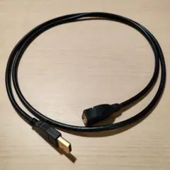 USB Aオス-USB Aメス延長ケーブル 1.1mのサムネイル