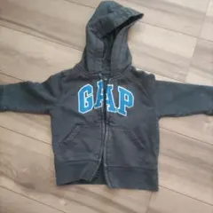 babyGap フード付きグレーパーカー
