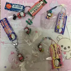 熊本限定 はろうきてぃ ストラップ キーホルダー 3個セット✖️5 ご当地キティ ストラップ 熊本限定 3点 はろうきてぃ&くまモン - メルカリ